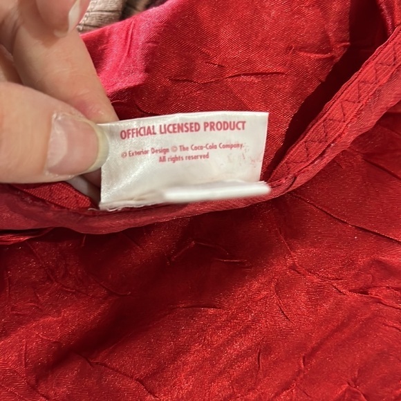 Coca Cola Cami Womens Medium Red Camisole Pajama Top - Picture 7 of 8